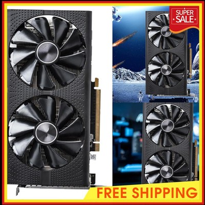 RX 580 8GB Graphics Card with Dual Fan PC Video Card GDDR5 256-Bit for Gaming