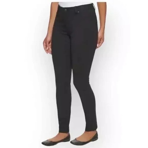 DKNY Jeans Women’s Ponte Pant - Charcoal, XL, Slim Leg, Stretch Comfort - 第 2/3 張圖片