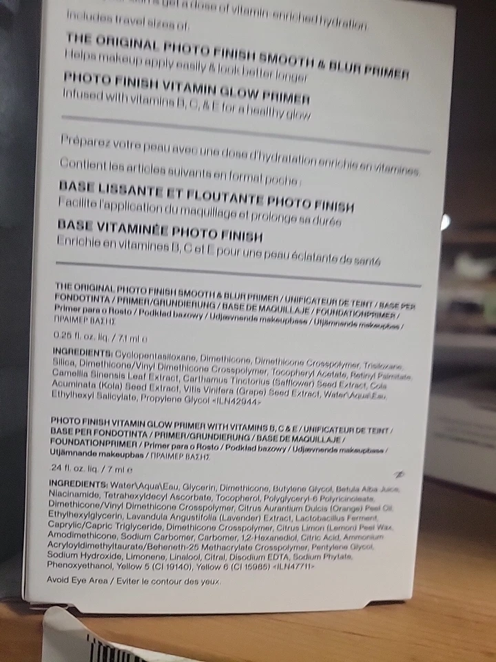 Smashbox Studio Stash Pimer Cocktail with Photo Finish Primer and Vitamin Glow - Image 4 of 4