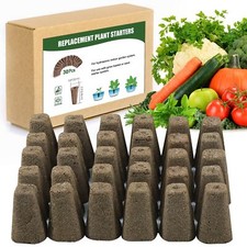 30 PCS Grow Sponges, Seed Starter Pods Replacement Root Growth Sponges, Seed ... 0.97 per gallon