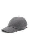 ZEGNA Oasi Cashmere Gray Baseball Cap Size L New With Tags