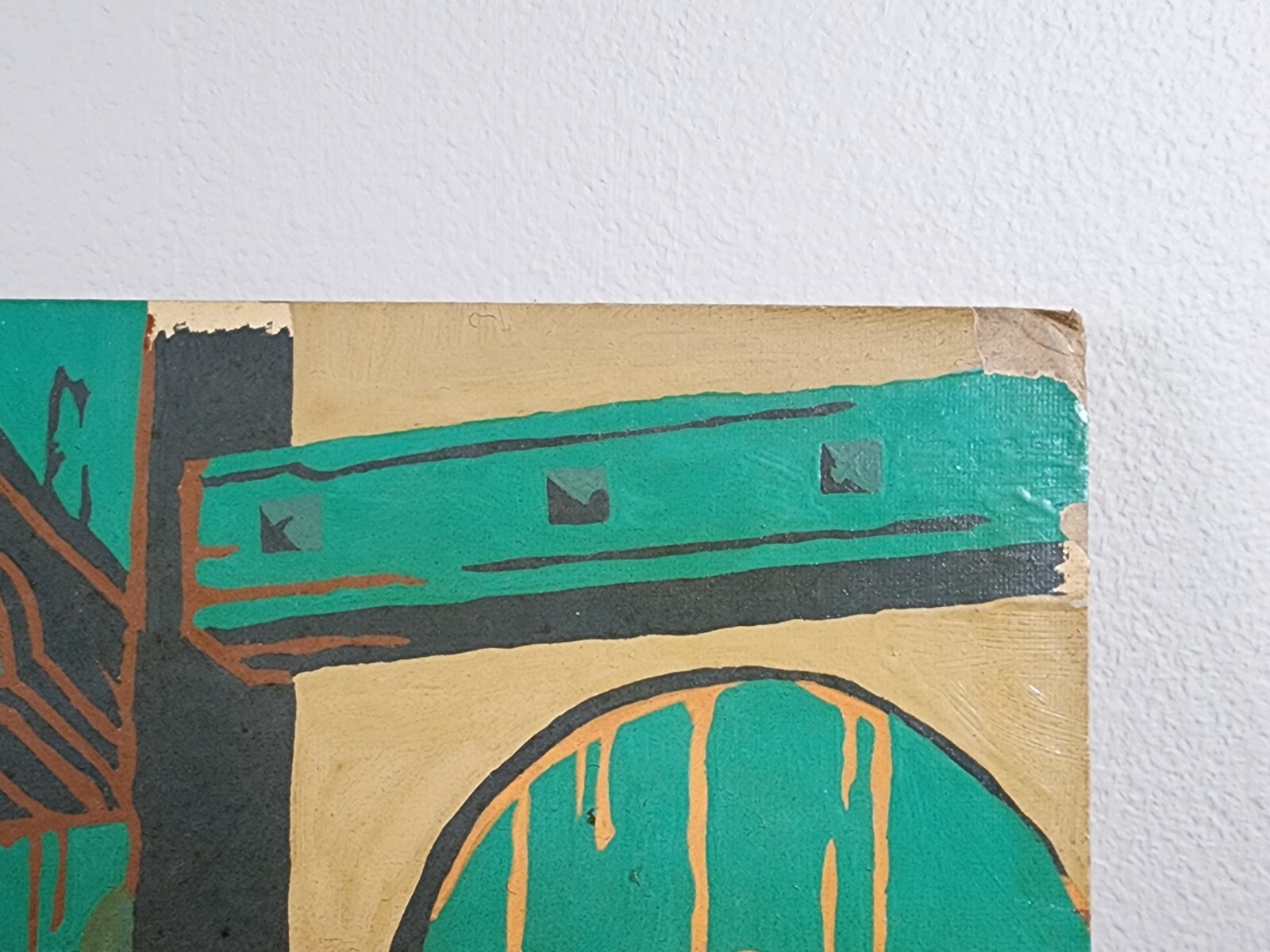 Vintage Paint By Number 'Monks In Wine Cellar' Art Painting eBay