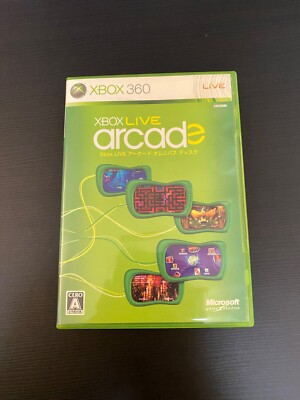 Xbox live Arcade Omnibus disc Import Japan Xbox 360 Japanese