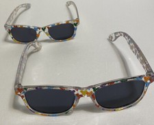 Disney Parks colorfull Mickey Mouse Balloon Icons Clear Adult  Kids Sunglasses