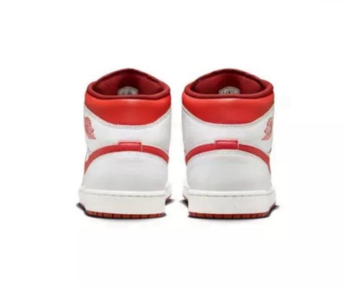 NEU Jordan 1 Mid SE "White/Lobster/Dune Red/Sail" Herren 10,5 - Bild 2 von 8