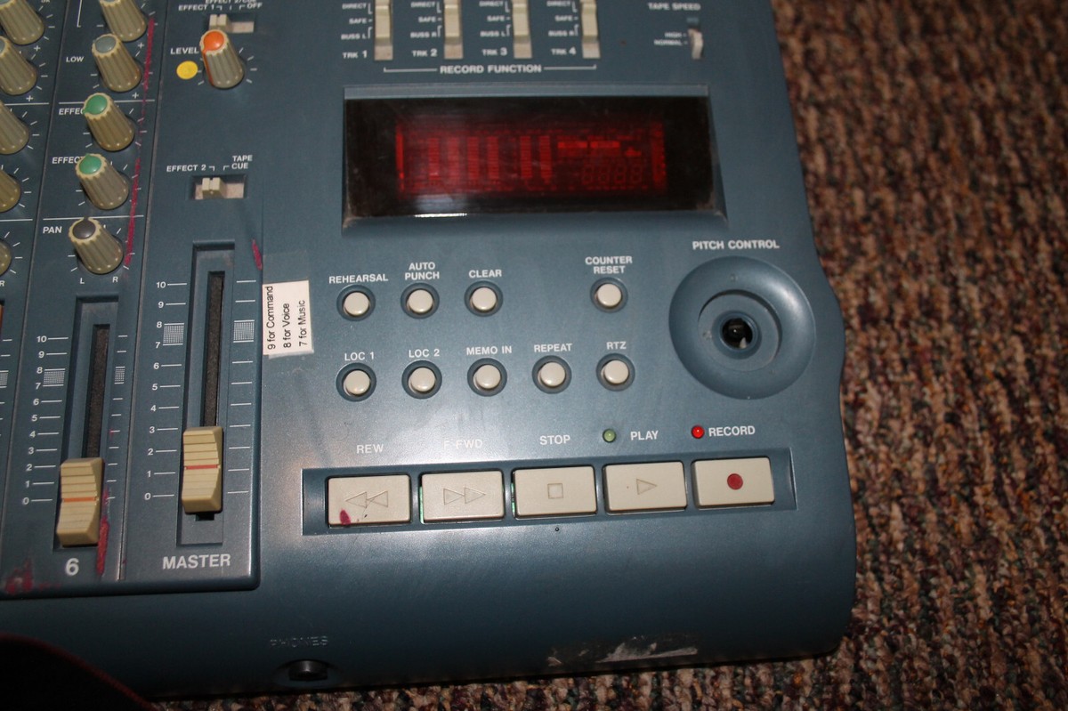 TASCAM 424 MKIII Portastudio 4 Track Recorder mk3, TESTED TASCAM 424 MKIII Portastudio 4 Track Recorder mk3, TESTED