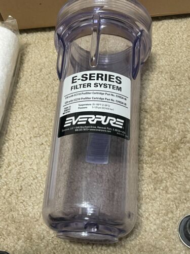 Pentair Genuine Everpure filter system EV979580 E10 Prefilter 10" W/EC110 OB - Picture 7 of 10
