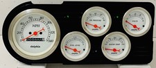 1948 1949 1950 Ford Truck 5 Gauge Dash Panel Insert Cluster Set