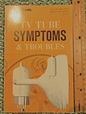 Sams Photofact / Radio Shack TV Tubes Symptoms & Troubles ~ 1978 ~ Middleton