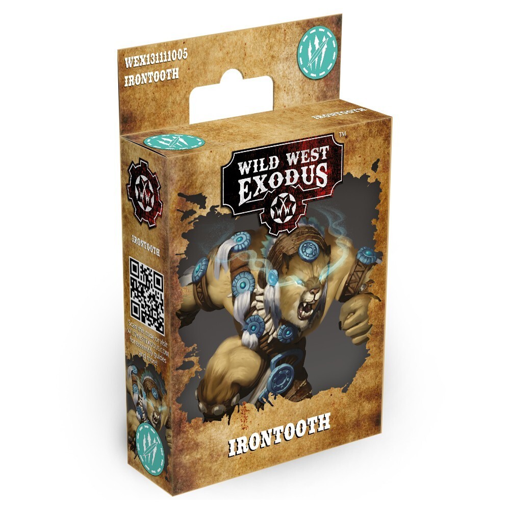Legendary Irontooth Warcradle Studios Wild West Exodus Warrior Nation Brand New