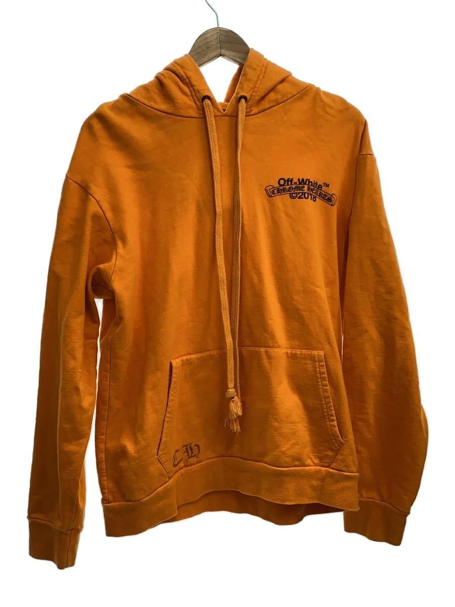CHROME HEARTS hoodie x off-white 18AW XL cotton Orange 2212 CHROME HEARTS hoodie x off-white 18AW XL cotton Orange 2212