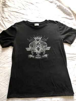 Saint Laurent PARIS - Young Romance League Tee - XS | eBay