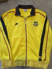 00s Nike Barcelona Soccer Tracksuit Zip-Up Jacket Mens Medium