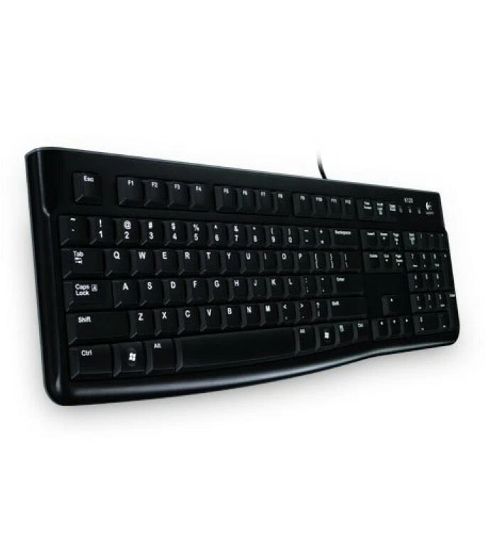 TASTIERA USB LOGITECH K120 ITALIAN 920-00002492 COLORE NERO QWERTY ITALIANA - Immagine 2 di 4