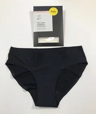 Knix Women's Medium Absorbency Leakproof Bikini Panties Size S  Black