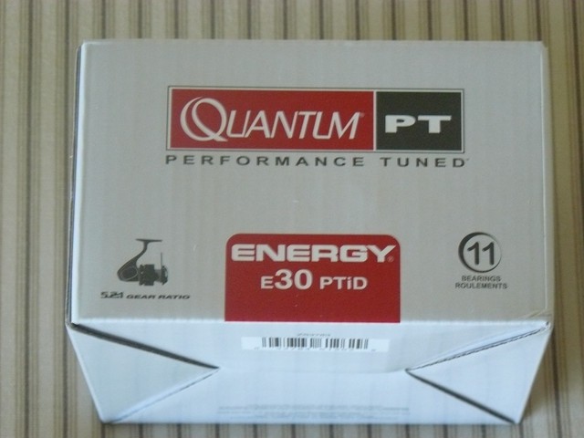 QUANTUM ENERGY E30PTID 5.2:1 GEAR RATIO SPINNING REEL