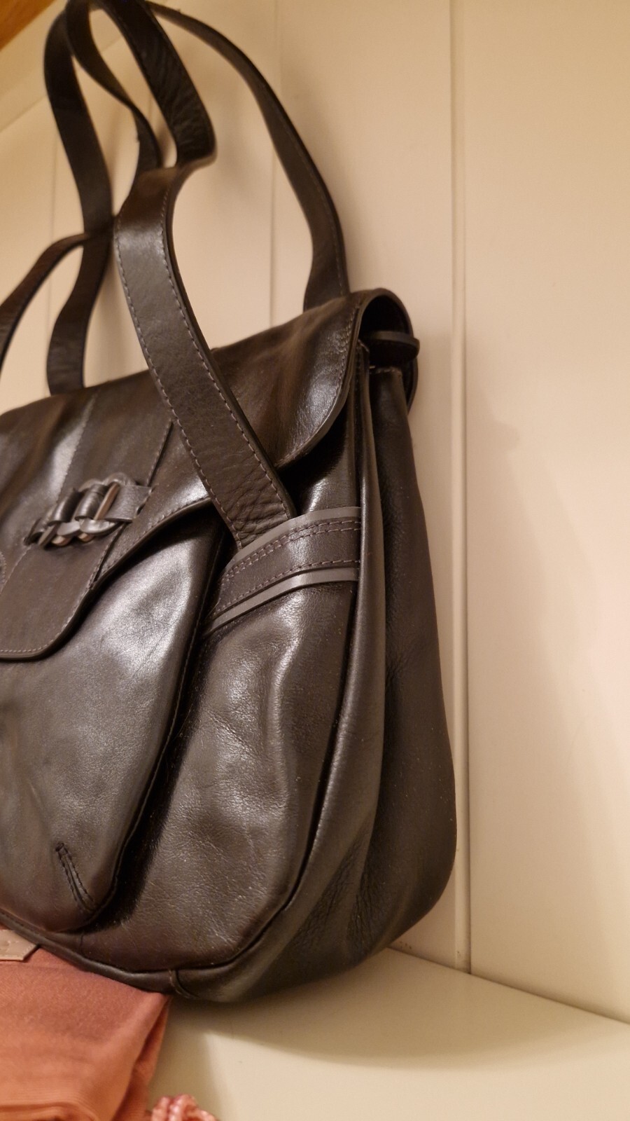 Large Black Classic Leather Radley Bag eBay