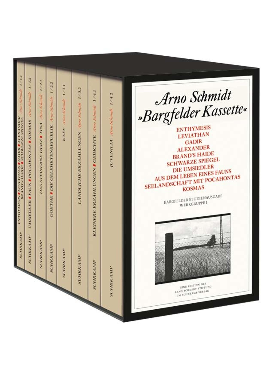 Thumbnail - Bargfelder Ausgabe. Studienausgabe Der Werkgruppe I: Romane,