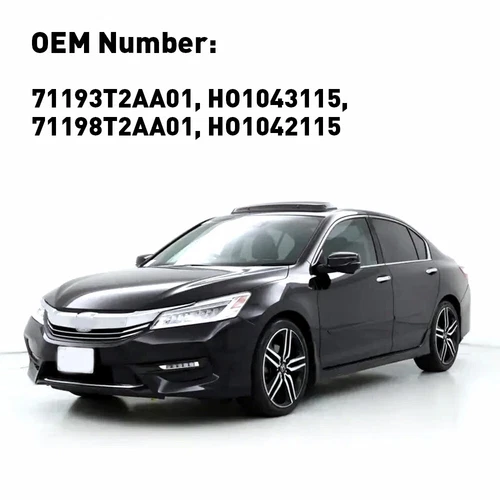 Front Driver & Passenger Bumper Bracket Set For 2013-2017 Honda Accord Sedan - Picture 8 of 13