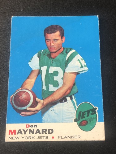 1969 Topps Don Maynard #60 HOF VG - Picture 3 of 14