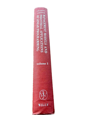 Management Models & Industrial Applications of Linear Programming Volume I