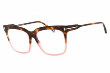 TOM FORD TF5768-055-54 Eyeglasses Frame Size 54mm 15mm 140mm HAVANA Women 88921