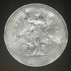 1899 Great Britain Silver Trade Dollar Coin British UK - With Chop Marks
