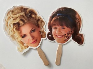 Two Vintage Hairspray The Movie Promo Face Masks 2007 Movie One Signed ! *