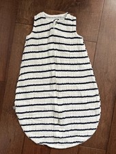 Red Rover Cotton Muslin Swaddle Sleep Sack Bag 0-6 Mths 10-18 Lbs Navy Stripe