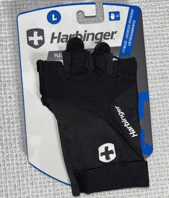 Harbinger Flexfit Lifting Gloves (1 Pair) 10536 Unisex Adult Size Large 'NEW'