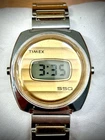 Vintage Timex SSQ Digital Mens Watch - 1970s - Working With New Battery!!