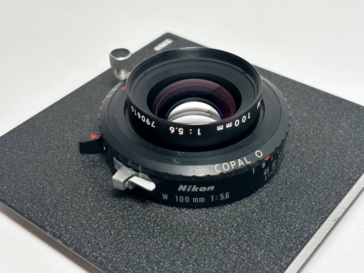 ニコン NIKKOR-W 100mm F5.6 COPAL 0 TOYOボード Nikon NIKKOR-W 100mm F5.6 Copal 0 Toyo Board Used | eBay