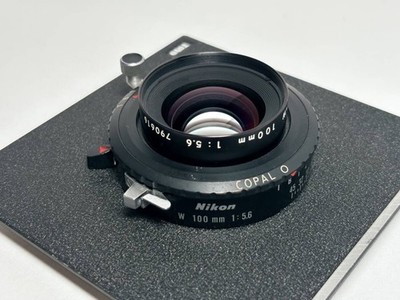Nikon NIKKOR-W 100mm F5.6 Copal 0 Toyo Board Used | eBay