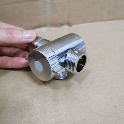  Dreiwege-T-Adapter Ventil Wasserabscheider Dusch-T-Adapter Einstellbarer