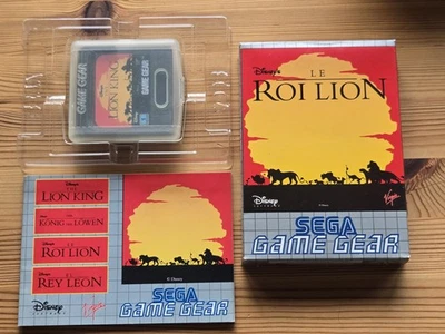 Le Roi Lion SEGA GAME-GEAR (GG) EURO COMPLET - Photo 1/3