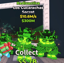 STEAL A BRAINROT Radioactive Los Cucarachas 10.6M/S FASTEST DELIVERY