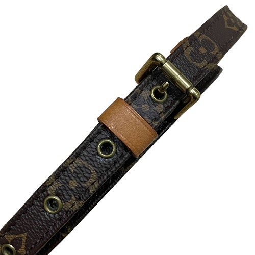 LOUIS VUITTON Shoulder Strap J52315 Brown Monogram Accessory Unisex Used 12505K4 - Picture 6 of 8