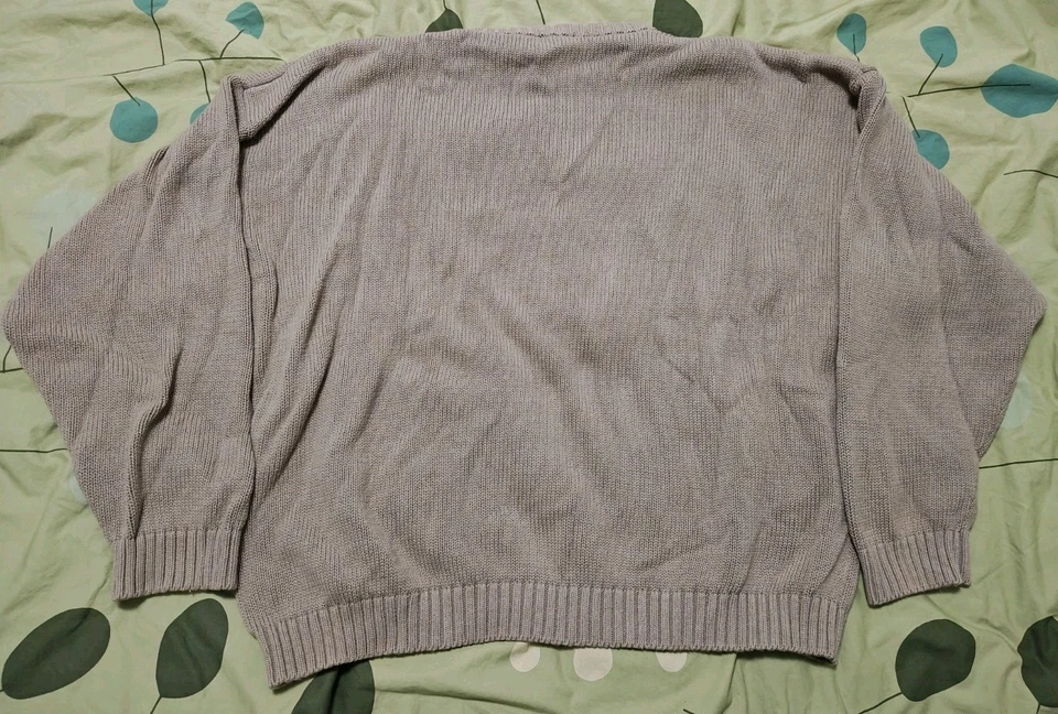 Vintage Club Room Golfer Grandpa Sweater Sz XXL 100% Cotton EUC - Image 2 of 4