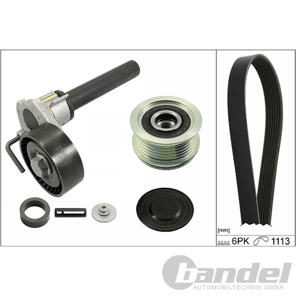 Schaeffler Ina KEILRIPPENRIEMEN-SATZ Passend FüR Audi A3 Tt Seat Alhambra Altea-image