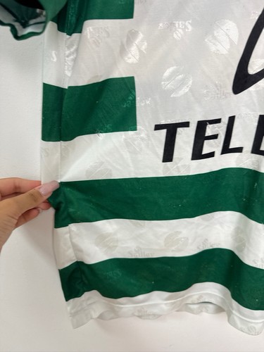SPORTING LISSABON 1995/1996 HOME FOOTBALL SHIRT VINTAGE TRIKOT GRÖSSE L ERWACHSENE - Bild 9 von 17