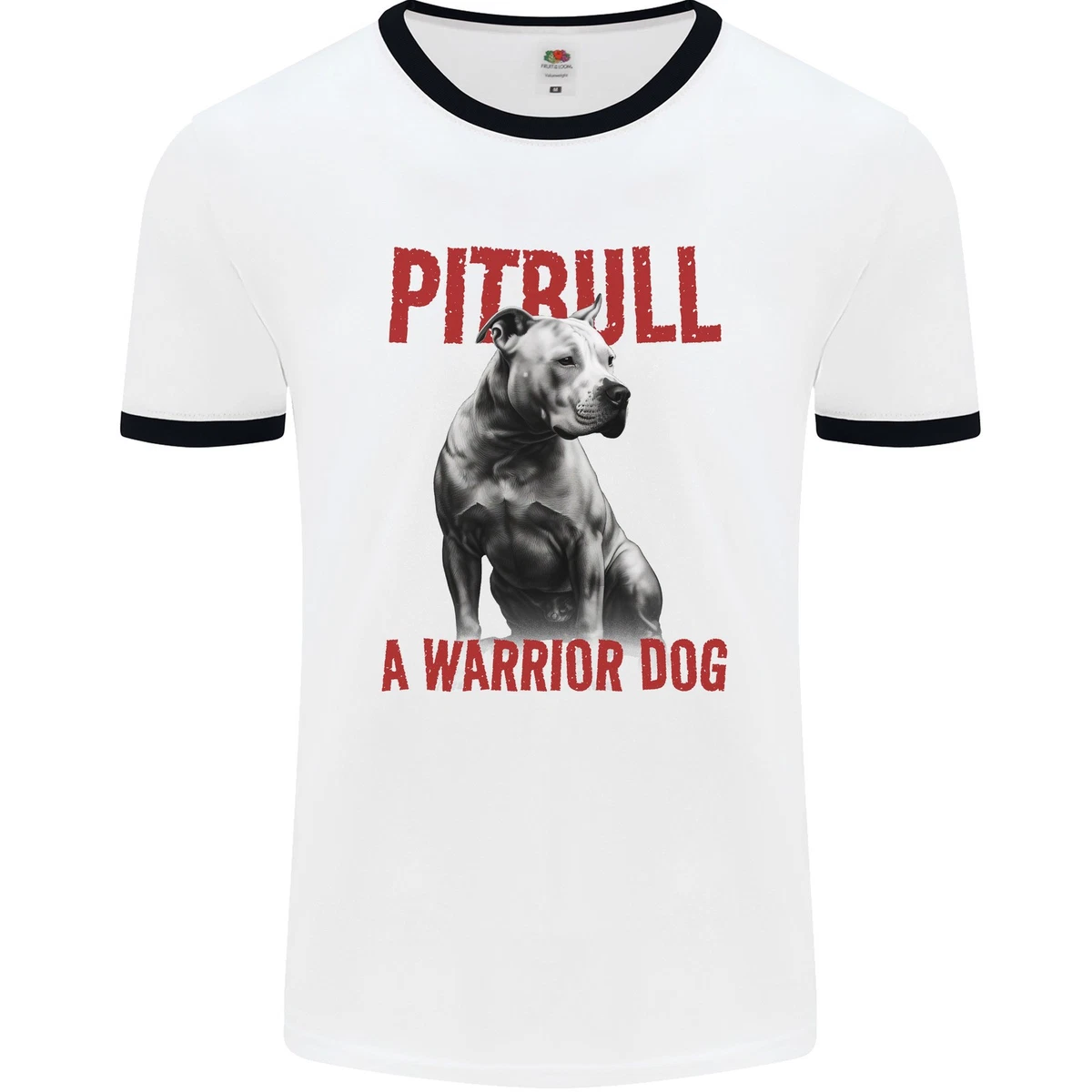 Maglietta Uomo PITBULL EL JEFFE - Cotone 170g, Stampa Frontale, Look Streetwear, Girocollo