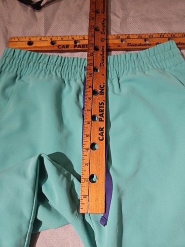 Figs Zamora Pants Womens Medium Green Jogger Scrub Stretch Medical Casual - Picture 10 of 14