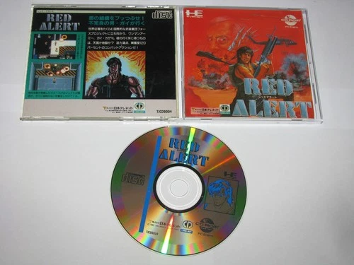 Red Alert (Last Alert) PC Engine CD-ROM Japan import US Seller