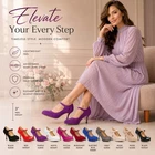 Womens Mary Jane Platform Kitten High Heels Wedding Party Dress Pumps Shoes Size