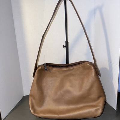 Bally brown leather shoulder bag