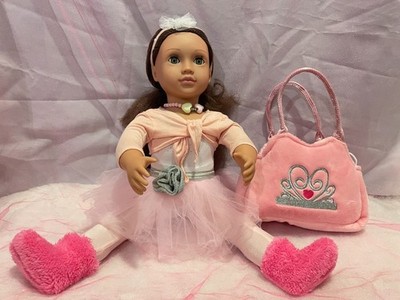 Our Generation 18-inch-tall Doll Brown Hair Green Eyes, Sydney Lee