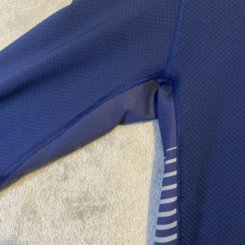UNDER ARMOUR COLDGEAR SHIRT MENS SZ S BLUE BASE LAYER LONG SLEEVE FITTED - Imagen 6 de 12