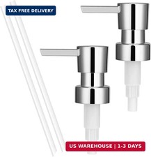 2 Pack Soap Dispenser Pump Replacement 28/400 Thread Lotion Pump Head for Regula