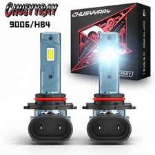 9006 LED Headlight Bulb Conversion Kit Low Beam White Super Bright 6500K