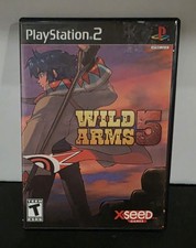 Wild Arms 5 (Sony PlayStation 2, 2007, XSEED) Used Game Disc & Box PS2 No Manuel